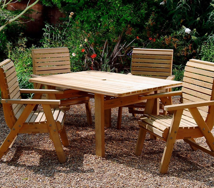 Amelia Rectangular Garden Dining Set