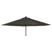 Thumbnail for Wooden Garden Parasol - 3m Round