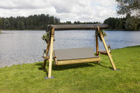 Thumbnail for Terassi 3 Seat Swing Bundle with Canopy and Cushion