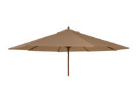 Thumbnail for Wooden Garden Parasol - 3m Round