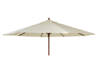 Thumbnail for Wooden Garden Parasol - 3m Round